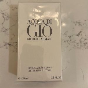 Acqua di Gio Giorgio Armani after shave lotion